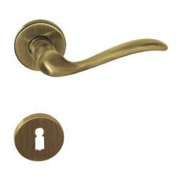 TOLOSA bronz körrozettás beltéri ajtó kilincs