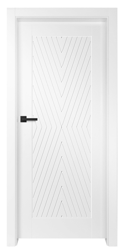 ERKADO Turan 4 festett titán fehér beltéri ajtó