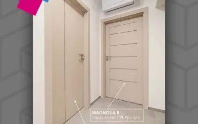CPL Plus Magnolia 8 beltéri ajtó – dunaújvárosi munkánk