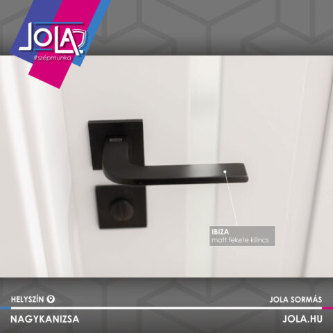 CPL Plus Csongrád szürke beltéri ajtó Ibiza kilinccsel, Nagykanizsa