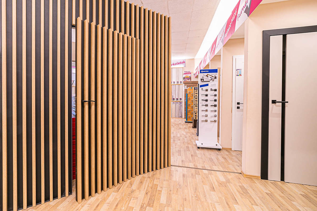 Vakolható tokos rejtett beltéri ajtók