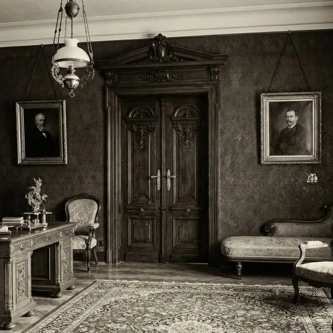 A beltéri ajtó történelme - Beltéri ajtó a 19. században