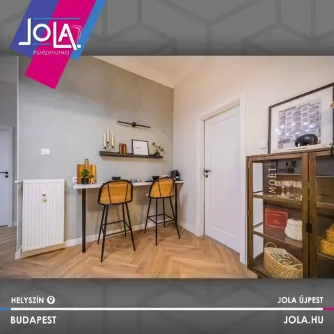CPL Plus Nógrád 14 beltéri ajtó, modern étkező enteriőr, Budapest-Újpest
