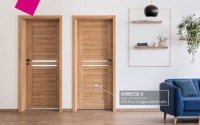 CPL Plus „Gerecse” beltéri ajtó – devecseri munkánk