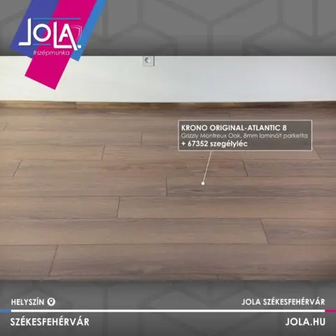 Krono laminált padló Grizzly Montreux Oak Székesfehérváron
