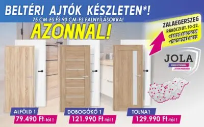 Zalaegerszeg – Készletes beltéri ajtó AKCIÓ!
