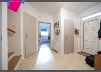 Rhino beltéri ajtók kasmír szürke színben, soproni beépítés, JOLA kivitelezés