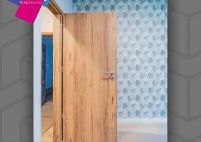 Natúr tölgy Basic CPL Kisbér beltéri ajtó szellőzőráccsal, Zalaegerszeg