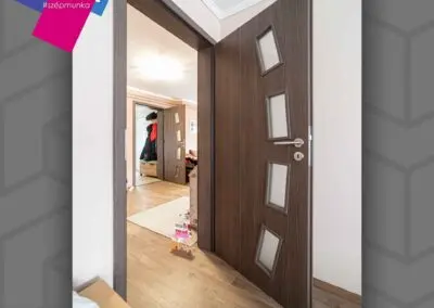 Basic CPL Komárom ajtó antracit tölgy színben, Gino Maestro kilinccsel, Böhönye