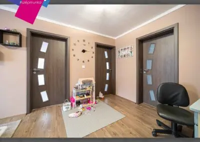 Basic CPL Komárom beltéri ajtó antracit tölgy színű, Böhönye, modern enteriőr