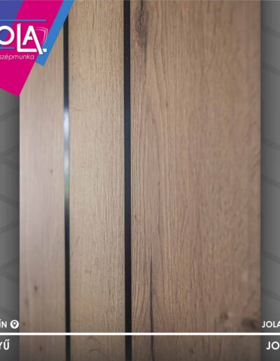 Rhino A-2 intarziás beltéri ajtó, halifax natúr tölgy, Gönyű