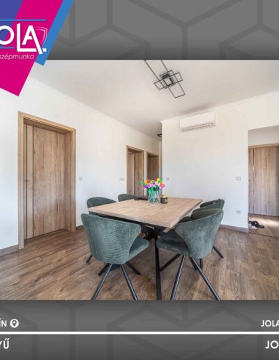 Rhino A-2 beltéri ajtó, halifax natúr tölgy szín, fekete csíkkal, Gönyű otthon