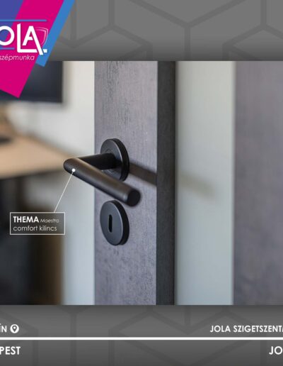 Esztergom Basic CPL beltéri ajtó Maestro kilinccsel, Budapest