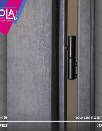 Esztergom Basic CPL ajtótok és pánt részlet, Budapest