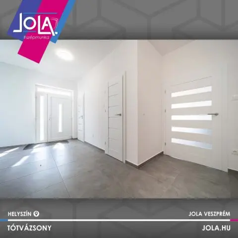 CPL Plus Mátra és Dobogókő beltéri ajtók Tótvázsonyban kulcslyuk nélkül és széles falnyílásba.