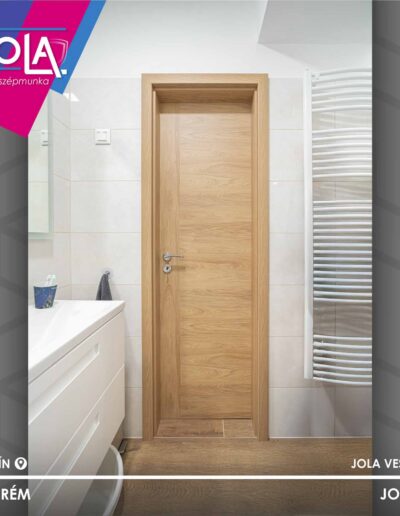 Beltéri ajtó Veszprém, Maglód H típus, natúr Hickory színben, Basic CPL