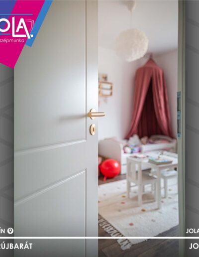 Festett MDF Sárvár beltéri ajtó Győrújbaráton