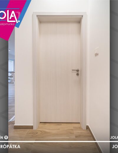 Basic CPL beltéri ajtó fineline fehér, minimalista stílus, Sokorópátka.