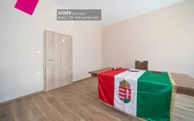 Basic CPL Kisbér beltéri ajtó – tényői munkánk