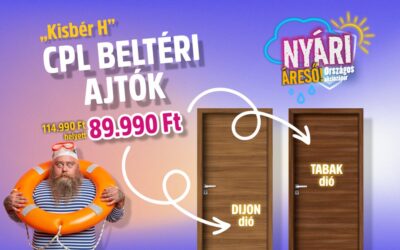 Országos Nyári Áreső Akciók!