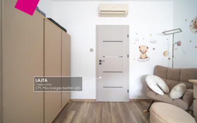CPL Plus „Lajta” beltéri ajtó – győri munkánk