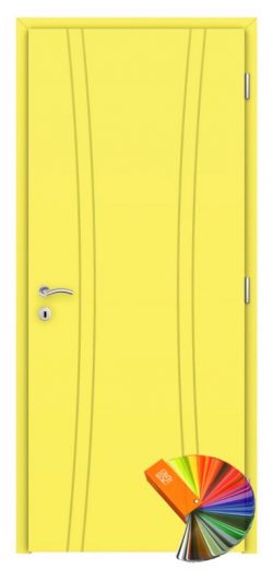 Mohács mart felületű festett MDF beltéri ajtó