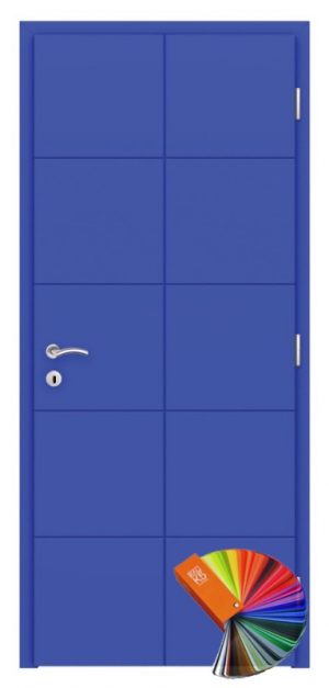 Szigetszentmiklós mart felületű festett MDF beltéri ajtó