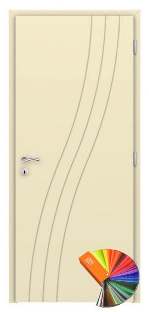Vasvár mart felületű festett MDF beltéri ajtó